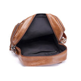 Women Backpack High Youth Leather Backpacks for Teenage Girls Female