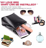 Women Leather Backpack for Teenage Girls School