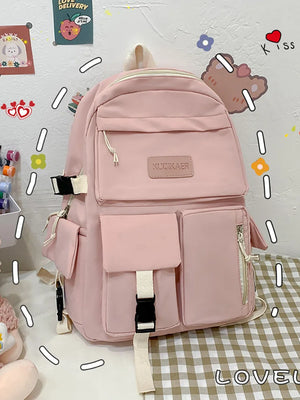Women Backpack Large Capacity Laptop Bags Multifunction Student School Bag