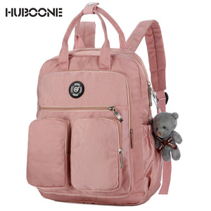 Waterproof Women Backpack Multi-pocket Travel Bag