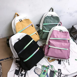 Women Backpack Large Capacity School Bag Anti-theft Shoulder Bag Mochila Female