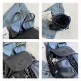 Women Backpack PU Leather School Bag for Teenage Girls