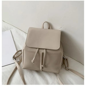 Women Backpack PU Leather School Bag Small Schoolbag for Teenage Girls
