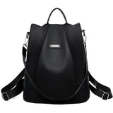 Women Anti-theft Backpack Rucksack Travel Shoulder Bag Oxford Schoolbag