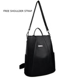Women Anti-theft Backpack Rucksack Travel Shoulder Bag Oxford Schoolbag