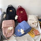 Girls Harajuku School Bag Large Capacity Backpack