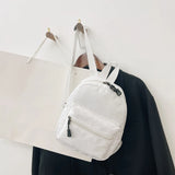 Women Backpack Solid Preppy Style Handbags Student School Knapsac