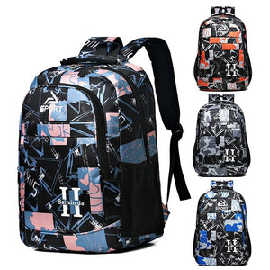 Camouflage School Bag For Girls Large Capacity Laptop Backpack