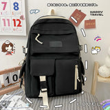 Women Backpack Nylon Waterproof Anti-theft School Bag For Girls