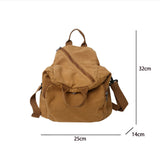 Unisex Student Backpack Travel Laptop Shoulder Bag Schoolbag