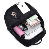 Women Waterproof Oxford Travel Backpack Girl School Bag Rucksack