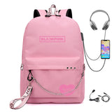 Vintage Women Backpacks School Bag Travel Rucksack