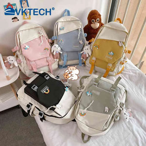 Women Backpacks Student Girl Knapsack College Rucksack Large Capacity