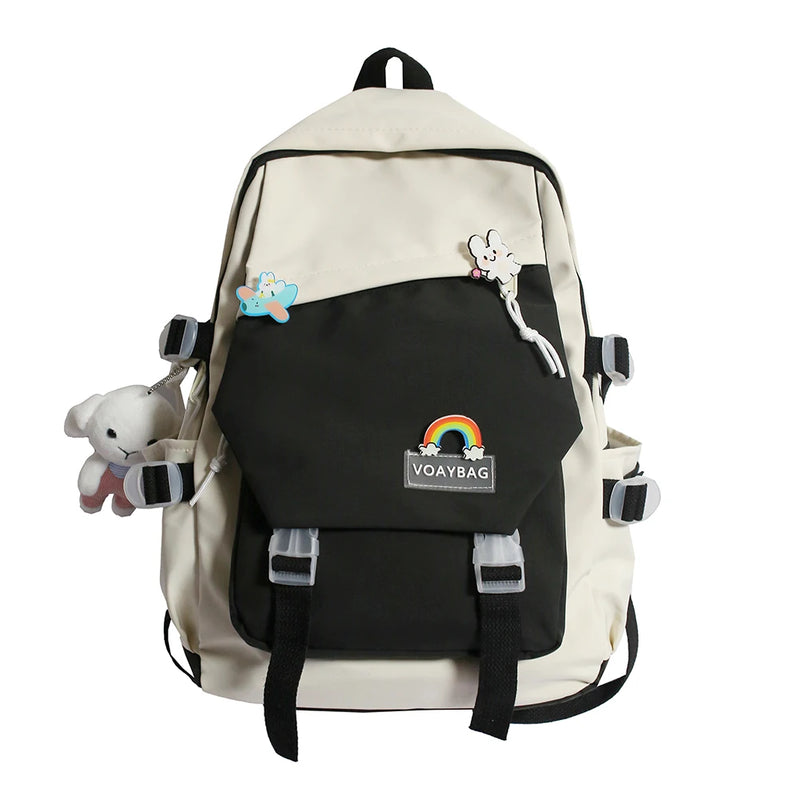 Women Backpacks Student Girl Knapsack College Rucksack Large Capacity