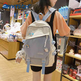 Women Backpacks Student Girl Knapsack College Rucksack Large Capacity