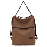 Large Capacity Canvas Backpack Waterproof School Bag for Teen Girls