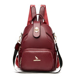 Women Backpacks Soft Leather Travel Shoulder Bags High Quality