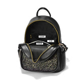 Women Backpacks PU Leather Schoolbag Teenager Girls Female Sequins