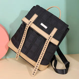 Waterproof Rivet Oxford Cloth Women Backpacks School Bags for Teenage