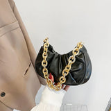 Pleated Cloud Bag Single Shoulder Messenger Bag for Women