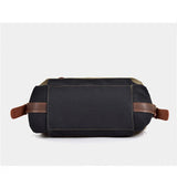 Rainbow Canvas Shoulder Bag for Women Lady Messenger Casual Crossbody