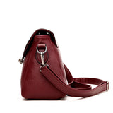 Leather Shoulder Bag Crossbody Bags Flap Messenger Phone Clutch