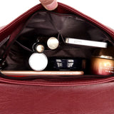 Leather Shoulder Bag Crossbody Bags Flap Messenger Phone Clutch