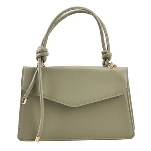 Women Bag PU Leather Shoulder Messenger Ladies Casual Small Flap Purse