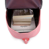 Cartoon Cat School Backpack for Girls