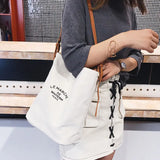 Canvas Crossbody Bag Casual Shoulder Handbag for Women