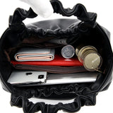 Leather Shoulder Bags Purses Top Handle Totes Female Handbag