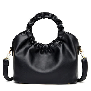 Leather Shoulder Bags Purses Top Handle Totes Female Handbag