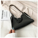 Transparent Shoulder Bag PVC Small Underarm Bags Clutch Women Hobos