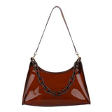 Transparent Shoulder Bag PVC Small Underarm Bags Clutch Women Hobos
