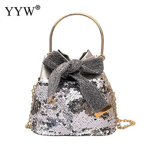 Sequin Crossbody Bag for Evening Party Wedding