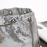 Sequin Crossbody Bag Evening Party Sliver Purse Girl Handbags Female Clutches