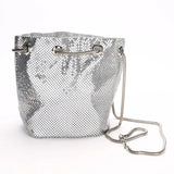 Sequin Crossbody Bag Evening Party Sliver Purse Girl Handbags Female Clutches