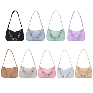 Butterfly Chain Shoulder Bag - Casual Underarm Bags