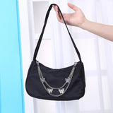 Butterfly Chain Shoulder Bag - Casual Underarm Bags