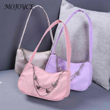 Women Butterfly Chain Shoulder Bags Pure Casual All-match