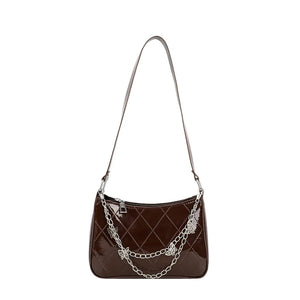 Women Butterfly Chain Shoulder Bags Casual Underarm Bags Ladies Small Hobos Hand