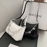 Women Butterfly Chain Shoulder Bags Casual Underarm Bags Ladies Small Hobos Hand