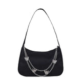 Women Butterfly Chain Shoulder Bags Pure Casual All-match