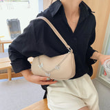 Women Butterfly Chain Shoulder Underarm Bags Casual Ladies Small Purses Handbags