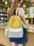 Women Canvas School Bags Girl Travel Book Laptop Backpack Ladies
