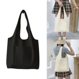Women Canvas Shopping Bag Foldable Personalized Mistress Lad