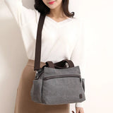 Canvas Shoulder Bag Famous Messenger Bags Large Canvas Women Bags