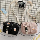 Canvas Shoulder Bags For Women Large Capacity Crossbody Bags