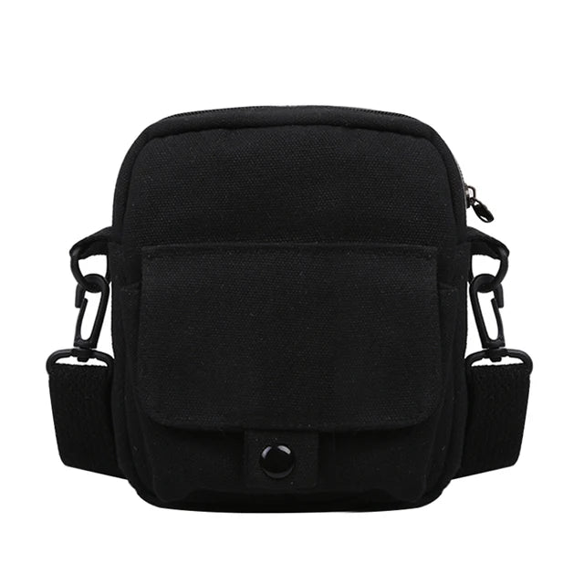 Canvas Shoulder Handbags Small Messenger Crossbody Phone Purse