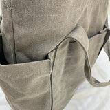 Canvas Shoulder Shopper Bag Eco Fabric Tote Shopping Bags